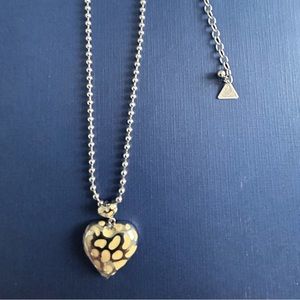 Silver 925 heart necklace, Christmas gift 🎁